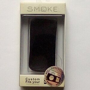 SMOKE Leather Executive Wafer Case for iPod Nano